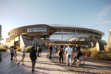 Designs unveiled for Hobart's Macquarie Point Stadium