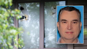 Dramatic photos show Minnesota lawmaker's home damaged in shooting as manhunt for suspect continues