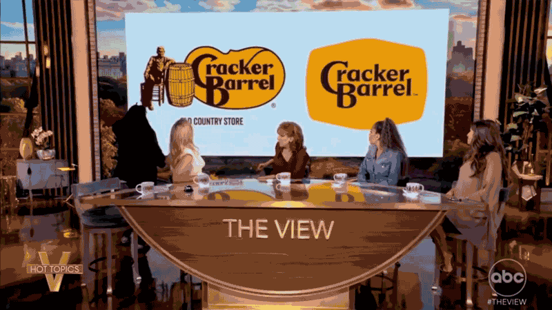 Even some of 'The View' hosts couldn't believe Cracker Barrel tried to overhaul brand