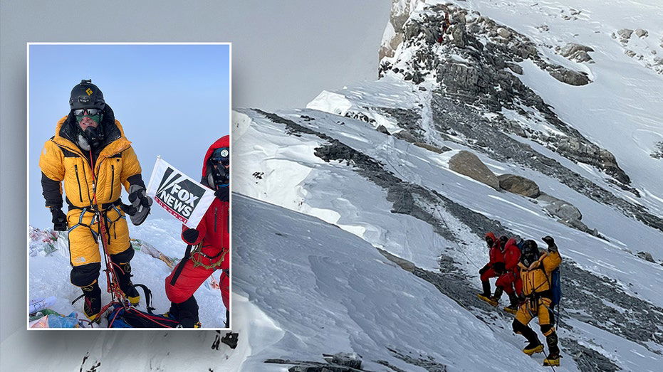 Fox News' Mike Tobin completes risky Everest climb and shares details of high-stakes summit