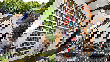 Home worth $1.6M with 7,000 books and floor-to-ceiling shelves touted for 'charm and character'