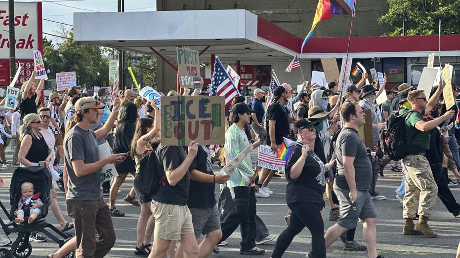 Innocent bystander gunned down at Utah protest as peacekeepers take aim at armed suspect