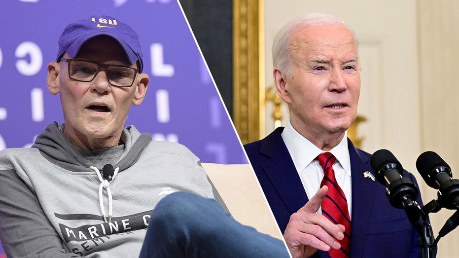 James Carville says Biden went from 'titan' of American history to 'sad' figure for delaying dropping out