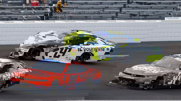 NASCAR driver Aric Almirola blasts Austin Hill over 'intentional' crash: 'That was violent'