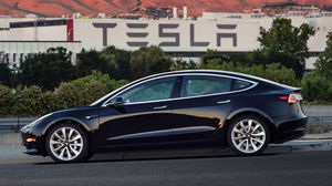 New Tesla solar-powered charging station opens