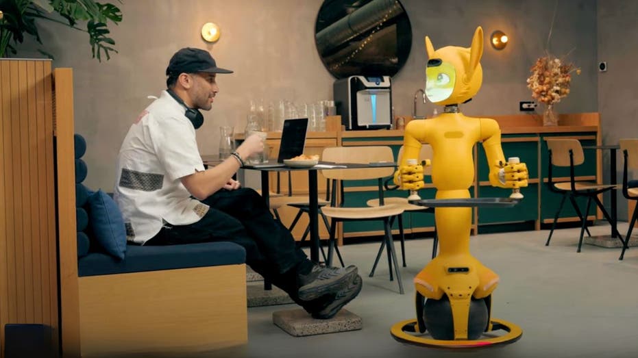 Robot with animated face is here to make customer service better