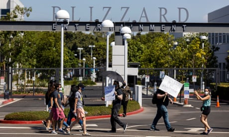 Shareholders call on Activision Blizzard CEO to resign after employee walkout
