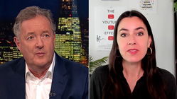 Taylor Lorenz mocked by Piers Morgan panel after she defends band's 'Death to the IDF' chant