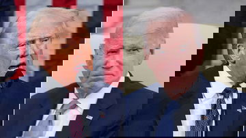 Trump shares post saying Biden was executed, replaced with clones