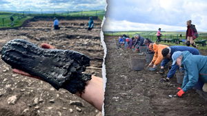 Unearthed Ancient Roman shoes draw 'impressed gasps' after being buried for 2,000 years