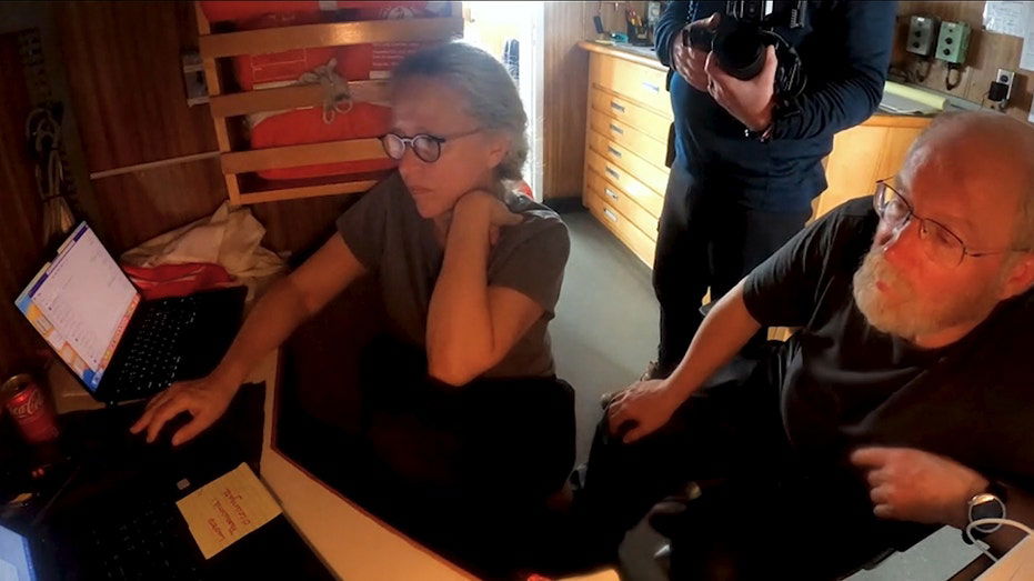 Video shows OceanGate CEO's wife react after sound now thought to have been Titan sub implosion
