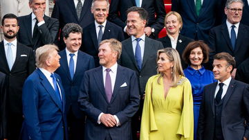 World leaders flock to meet with Trump at NATO Summit