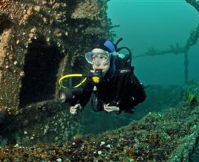 Ex-Hmas Adelaide Dive Site Image
