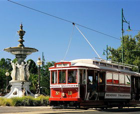 Bendigo Tramways Vintage Talking Tram Image