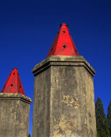 Chinese Burning Towers Image