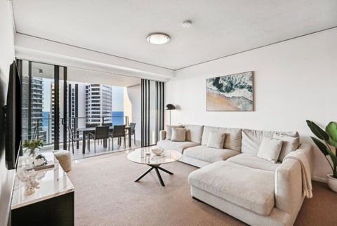 Ocean View 3-Bed With Gym, Pool, Sauna & Parking - Accommodation Australia 2