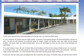 Sandcastle Motel Tin Can Bay with Accommodation Find