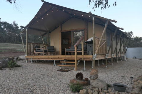The YellowBoxWood Heathcote - Echidna Ridge And Emu Valley Tents X 2 - Holiday Melbourne 2