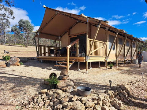 The YellowBoxWood Heathcote - Echidna Ridge And Emu Valley Tents X 2 - Holiday Melbourne 1